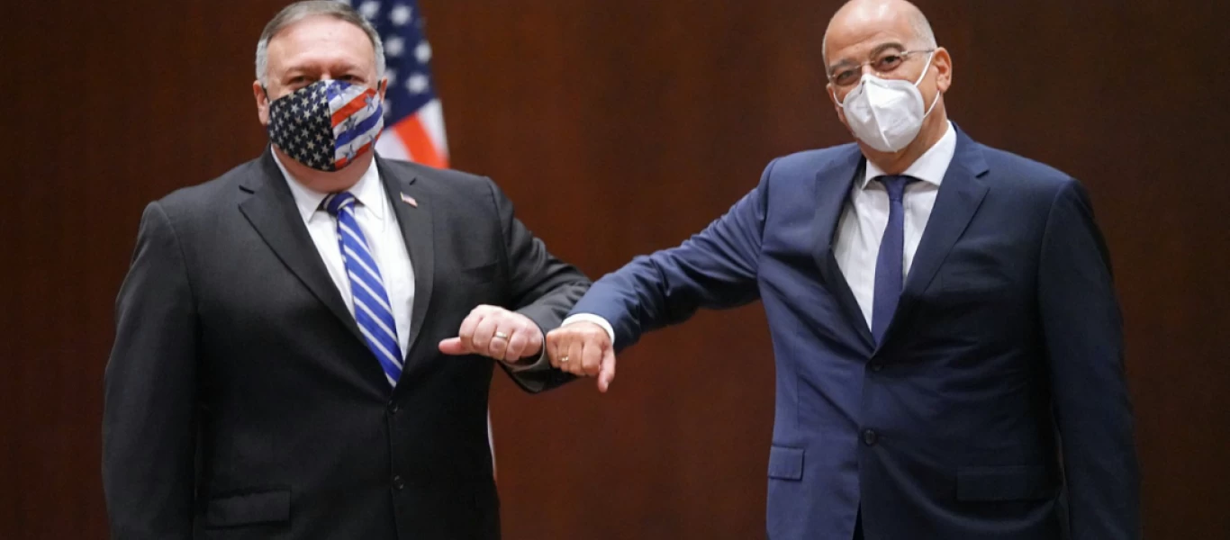 Συνάντηση Μ.Πομπέο - Ν.Δένδια στη Θεσσαλονίκη: Όσα συζήτησαν (φώτο)